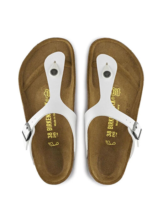 Birkenstock Beyaz Kadın Terlik GIZEH 3