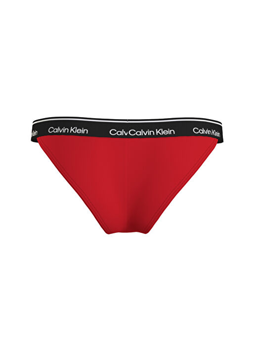 Calvin Klein Kırmızı Kadın Bikini Alt BRAZILIAN KW0KW02429XNE 4