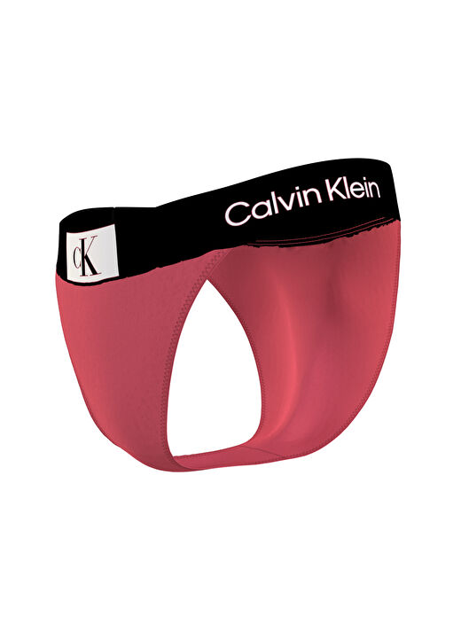 Calvin Klein Pembe Kadın Bikini Alt CHEEKY HIGH RISE BIKINI KW0KW02351T 2