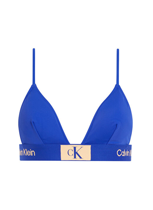 Calvin Klein Saks Kadın Bikini Üst FIXED TRIANGLE-RP KW0KW02451C7N 1