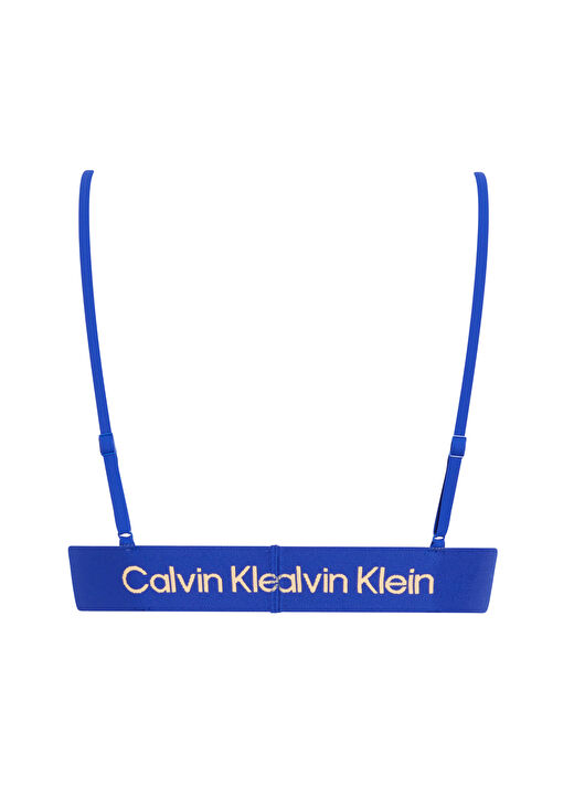 Calvin Klein Saks Kadın Bikini Üst FIXED TRIANGLE-RP KW0KW02451C7N 2
