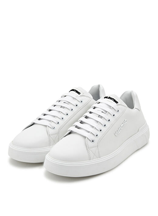 Valentino Beyaz Erkek Deri Sneaker REY  2