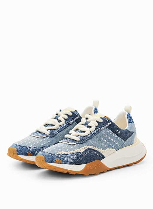 Desigual Mavi Kadın Sneaker 24SSKA045053   2