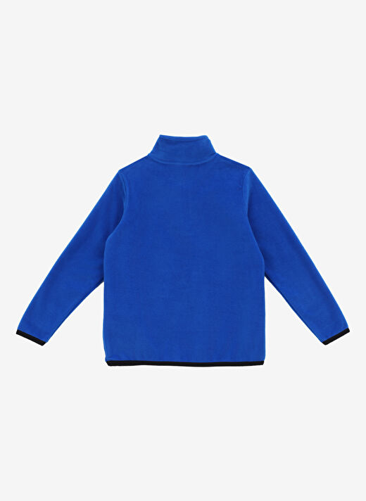 Discovery Expedition Mavi Erkek Çocuk Düz Polar Sweatshirt D4WB-SWT3332 2