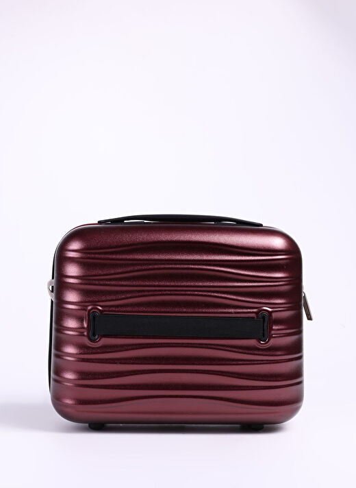 Roncato Bordo Unisex Makyaj Çantası 41972889 Beauty Case 4R Wave Rosso 3