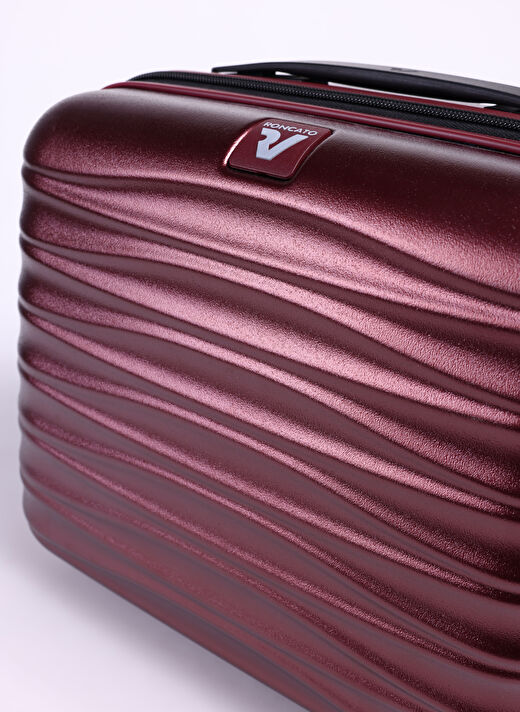 Roncato Bordo Unisex Makyaj Çantası 41972889 Beauty Case 4R Wave Rosso 4