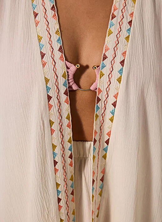 Penti Düz Taş Kadın Kimono PLYJ89E424IY 3