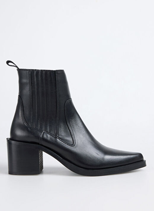 Vince Camuto Siyah Kadın Deri Topuklu Bot LIA 1