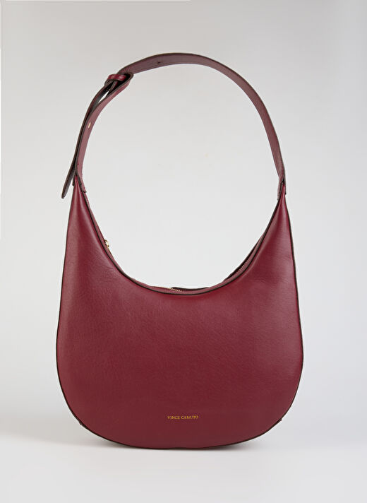 Vince Camuto Bordo Kadın 32x32x8 cm Deri Omuz Çantası 1