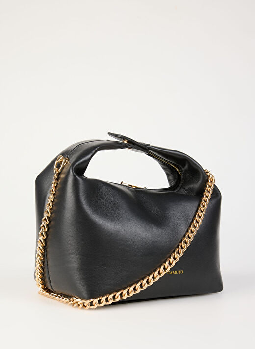 Vince Camuto Siyah Kadın 29x13x10 cm Deri Omuz Çantası 2