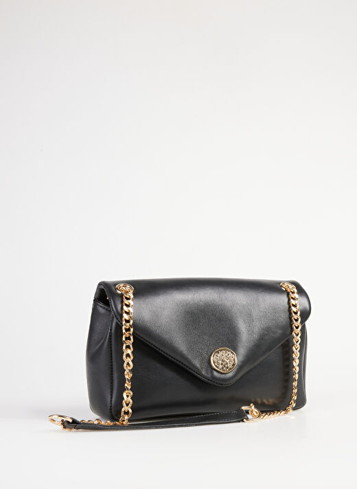 Vince Camuto Siyah Kadın 24x16x6 cm Deri Çapraz Çanta 2