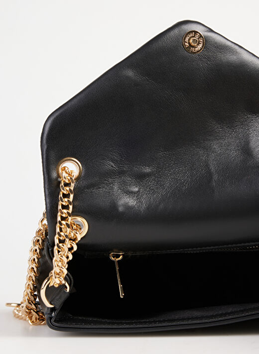 Vince Camuto Siyah Kadın 24x16x6 cm Deri Çapraz Çanta 4