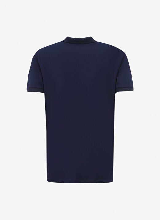Fabrika Düz Koyu Lacivert Erkek Polo T-Shirt F4SM-TST 0942 2