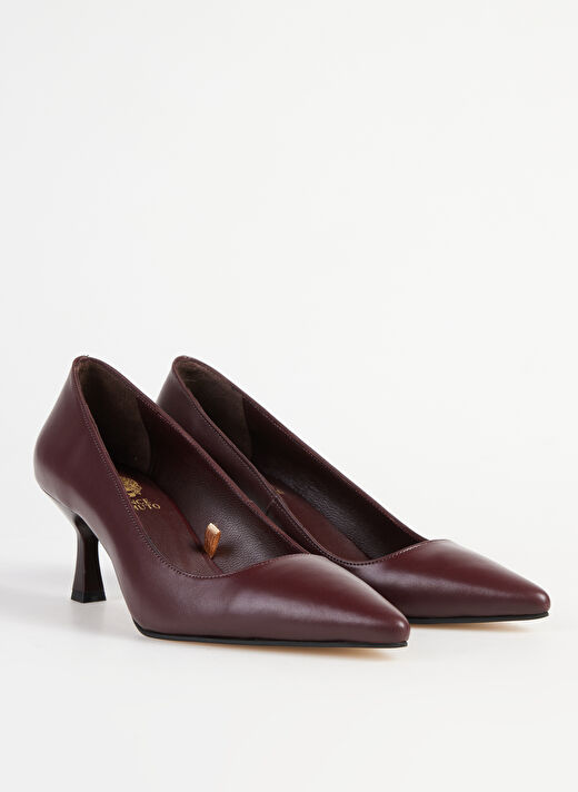 Vince Camuto Bordo Kadın Deri Topuklu Ayakkabı SANDRA 2