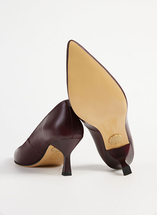 Vince Camuto Bordo Kadın Deri Topuklu Ayakkabı SANDRA 4