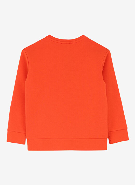 Discovery Expedition Turuncu Erkek Çocuk Baskılı Sweatshirt D4WB-SWT3100  2