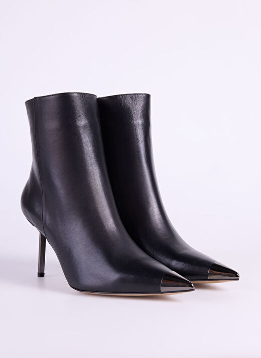 Vince Camuto Siyah Kadın Deri Topuklu Bot REBECCA 2
