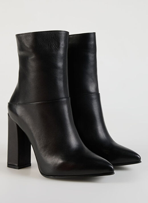 Vince Camuto Siyah Kadın Deri Topuklu Bot ELLIS 2