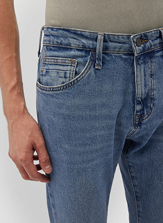 Mavi  Erkek Düz Paça Regular Fit  Denim Pantolon M0035187835_MARCUS 4