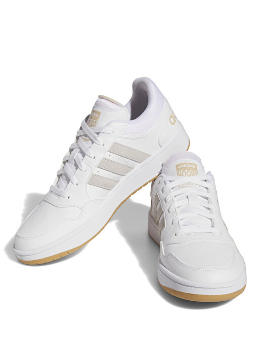 adidas IF2634 HOOPS 3.0 Beyaz Erkek Lifestyle Ayakkabı  3