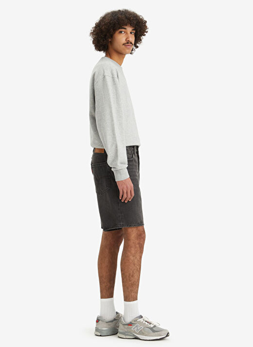 Levis Antrasit Erkek  Loose Fit Denim Şort A8461-0006_468 LOOSE SHORTS WE GOT 2