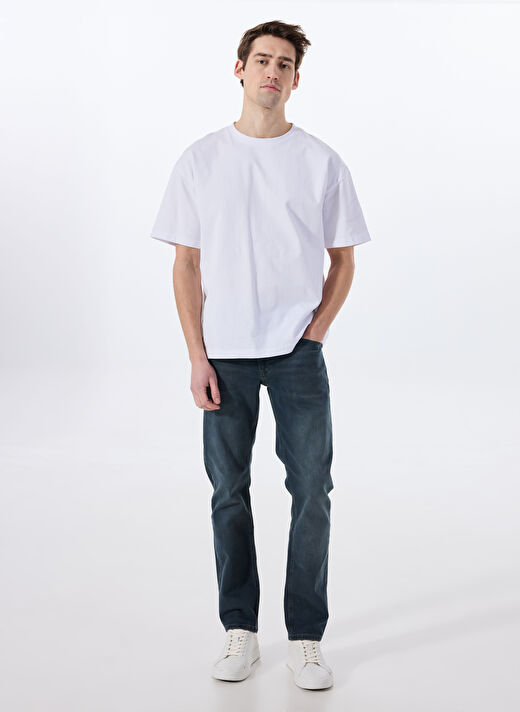 Straight Lacivert Erkek Denim Pantolon Washington Straight-23 1