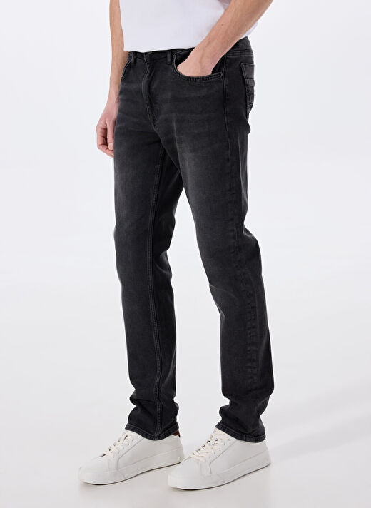 Mustang Antrasit Erkek Düz Paça Straight  Denim Pantolon Washington Straight-01 3