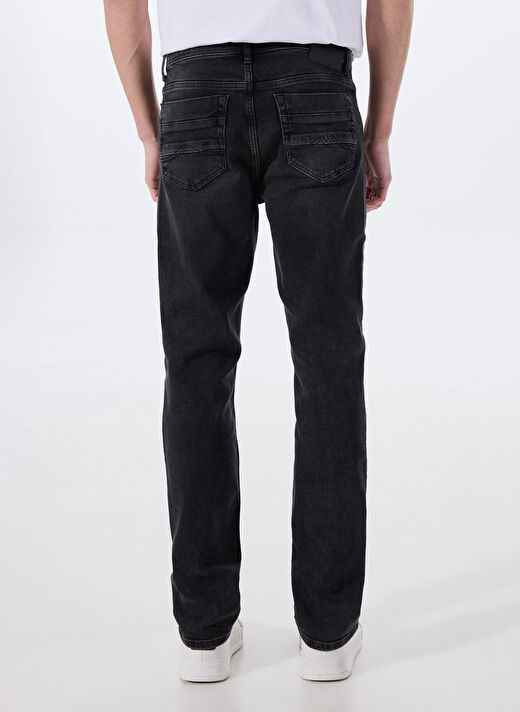 Mustang Antrasit Erkek Düz Paça Straight  Denim Pantolon Washington Straight-01 4