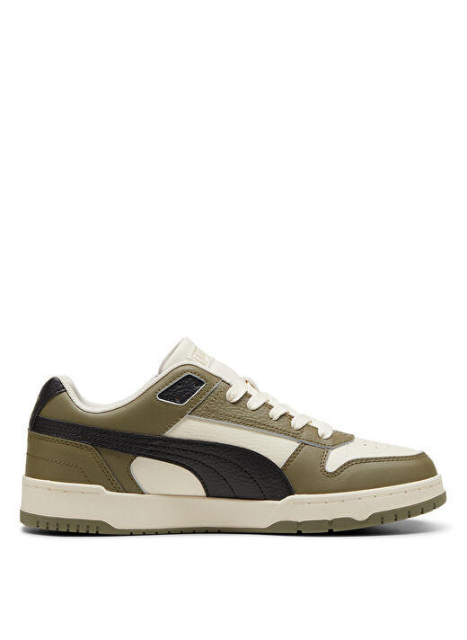 Puma 38637335 RBD Game Low W Krem Deri Kadın Koşu Ayakkabısı 2