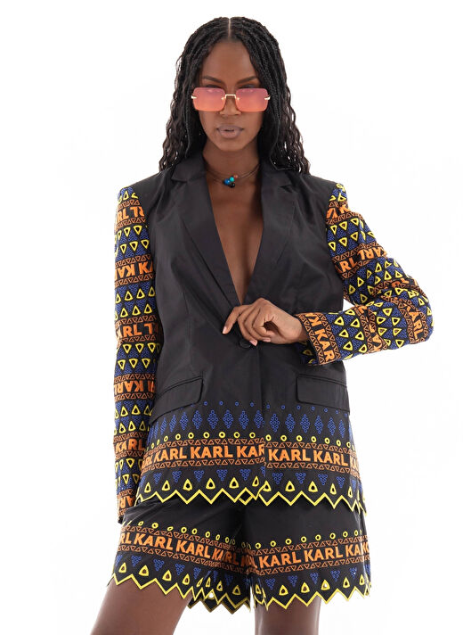 KARL LAGERFELD Siyah Kadın Blazer 241W1401 1