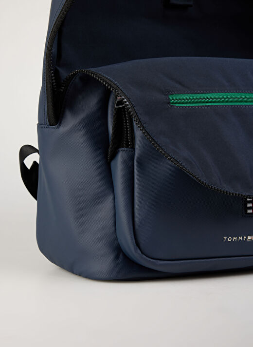Tommy Hilfiger Lacivert Erkek Sırt Çantası TH CORP DOME BACKPACK 4