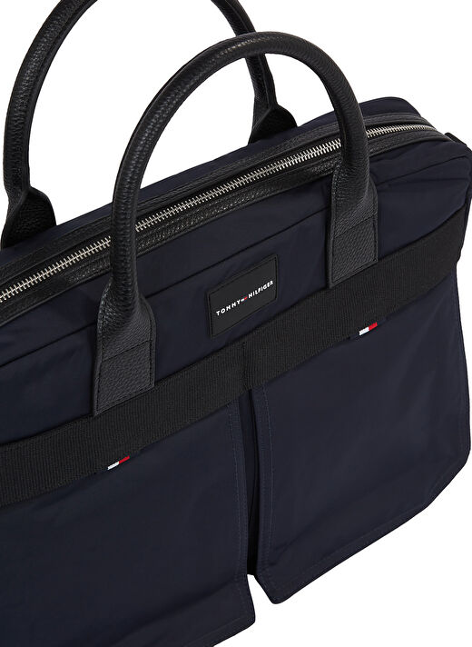 Tommy Hilfiger Lacivert Erkek Laptop Çantası TH FUNC NYLON COMPUTER BAG 3