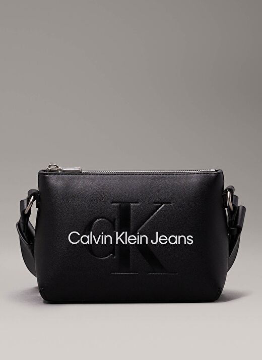 Calvin Klein Siyah Kadın 21x14,5x8 cm Çapraz Çanta K60K6127030GQ 1