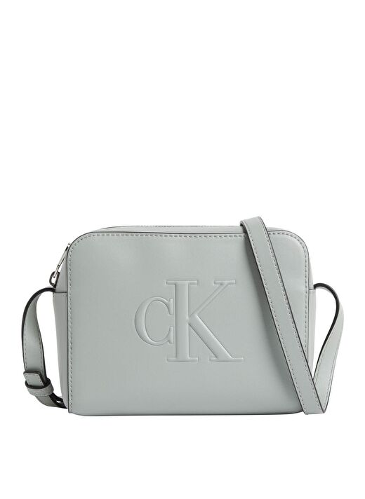 Calvin Klein Açık Gri Kadın Çapraz Çanta K60K612726PFF 1