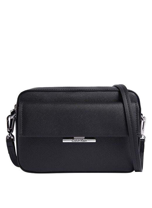 Calvin Klein Siyah Kadın 20,5x14x5,5 cm Çapraz Çanta K60K612564BEH 1
