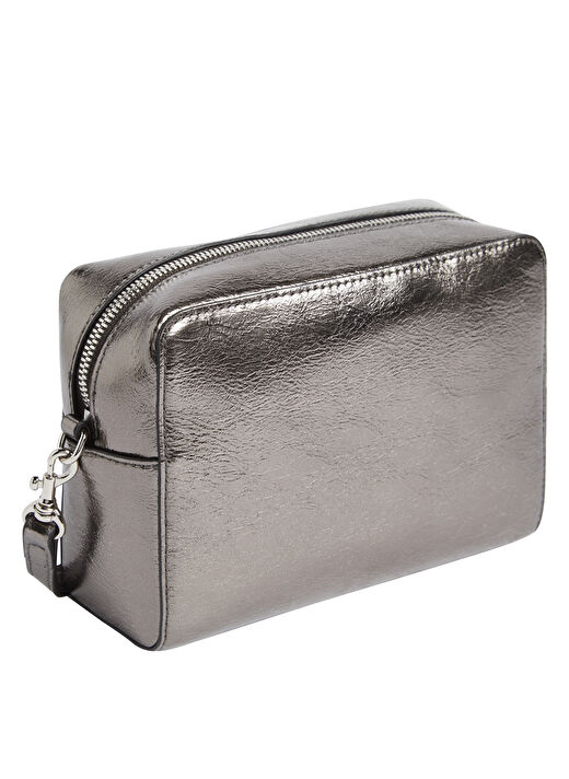 Calvin Klein Metalik Kadın 18x12x6 cm Çapraz Çanta K60K612728ADA 3