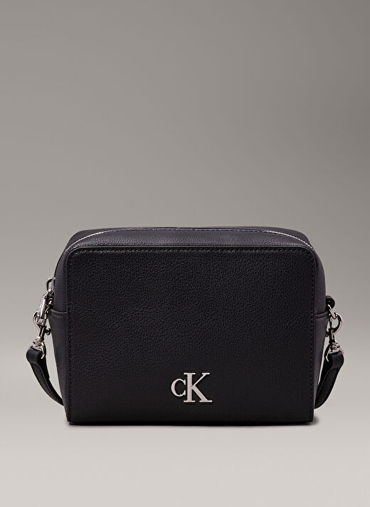 Calvin Klein Siyah Kadın 18x12x6 cm Çapraz Çanta K60K612719BEH 1