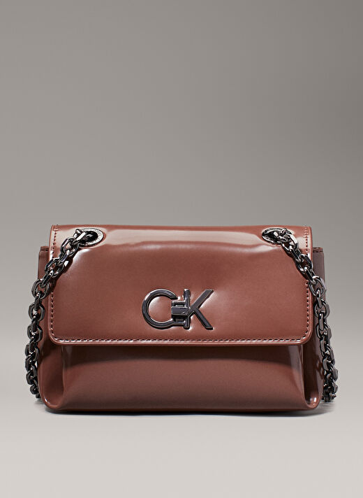 Calvin Klein Kahve Kadın 16,5x12x5 cm Omuz Çantası K60K612558HJM  1