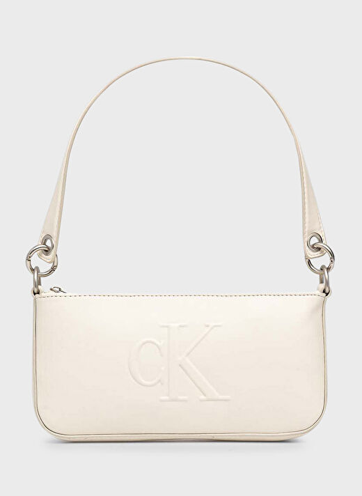 Ekru Kadın 25x13x4 cm Omuz Çantası K60K612725PCJ  1