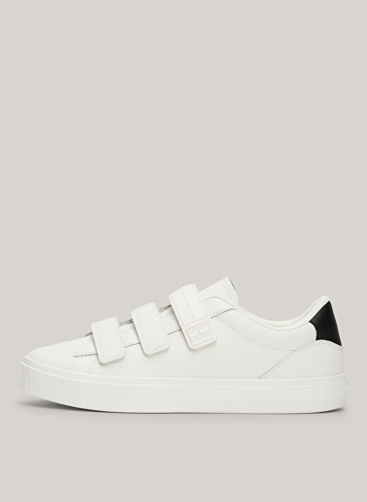 Tommy Hilfiger Beyaz Kadın Deri Sneaker EN0EN02568YBL  2