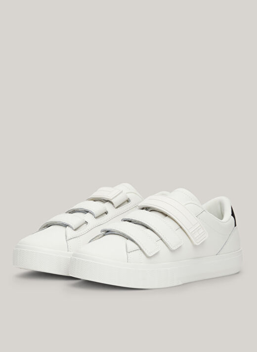 Tommy Hilfiger Beyaz Kadın Deri Sneaker EN0EN02568YBL  3