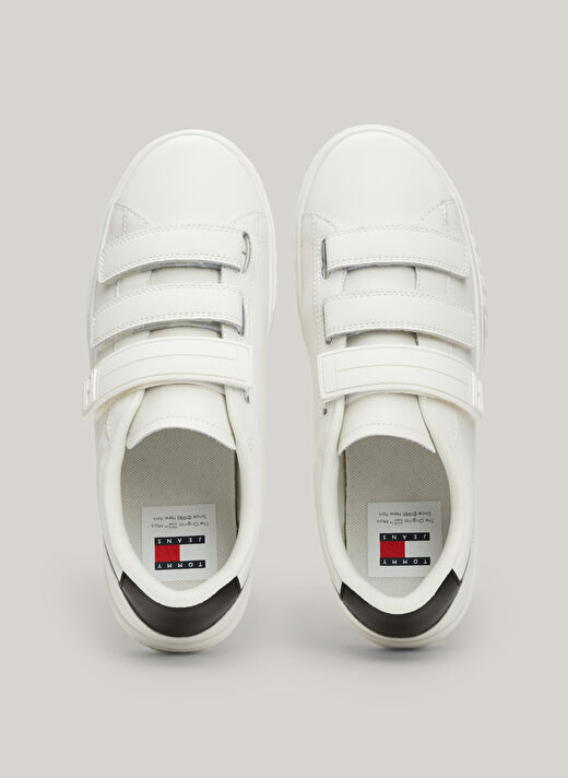 Tommy Hilfiger Beyaz Kadın Deri Sneaker EN0EN02568YBL  4