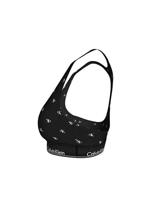 Calvin Klein Siyah Kadın BRALETTE 0000F3785EPCS Baskılı Bralet Sütyen  3