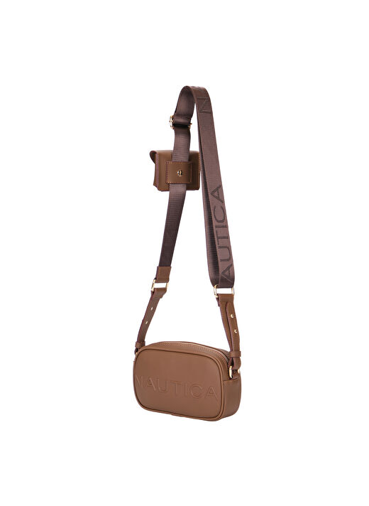 Nautica Kahve Kadın 19x27x8 cm Çapraz Çanta CN6529T  3
