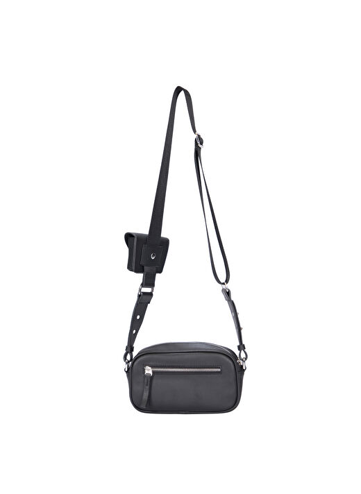 Nautica Siyah Kadın 19x27x8 cm Çapraz Çanta CN6529T  2