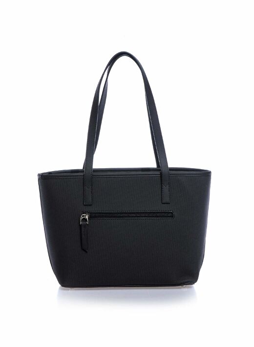 U.S. Polo Assn. Siyah Kadın 29x23x14 cm Omuz Çantası US24732  4