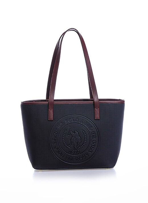 U.S. Polo Assn. Lacivert - Bordo Kadın 29x23x14 cm Omuz Çantası US24732  3