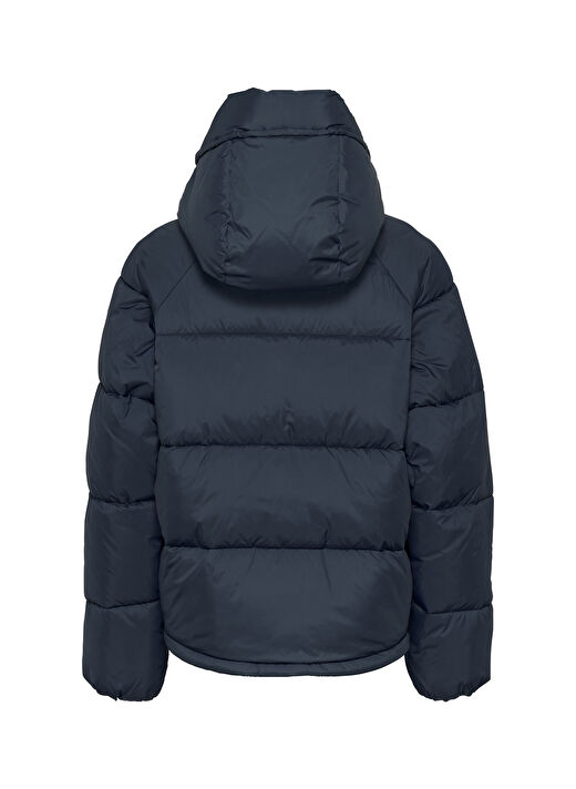 Tommy Jeans Dik Yaka Lacivert Kadın Puffer Mont TJW VAIL PUFFER EXT 4