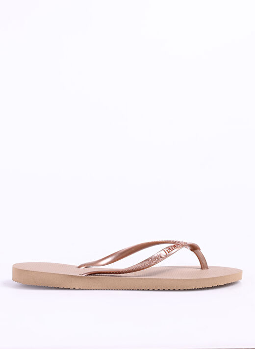 Havaianas Pembe Altın Kadın Plaj Terliği SLIM 1