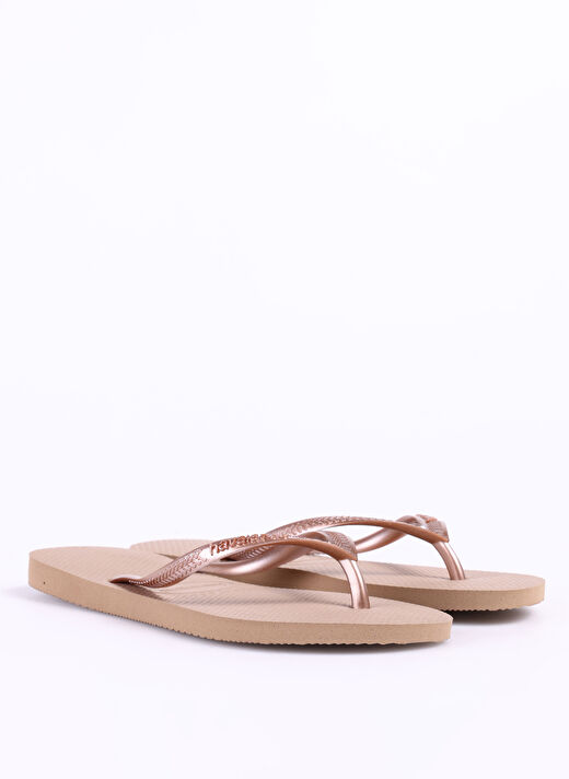 Havaianas Pembe Altın Kadın Plaj Terliği SLIM 2
